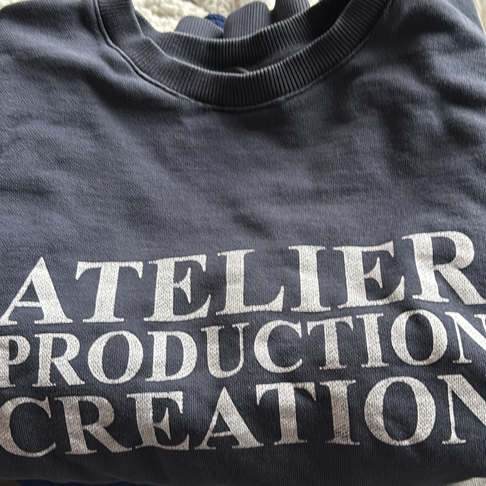 A.P.C Navy Sweatshirt (S)